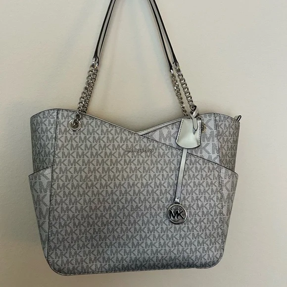 Michael Kors | Bags | Michael Kors Graysilveshoulder Bag  display picture 1